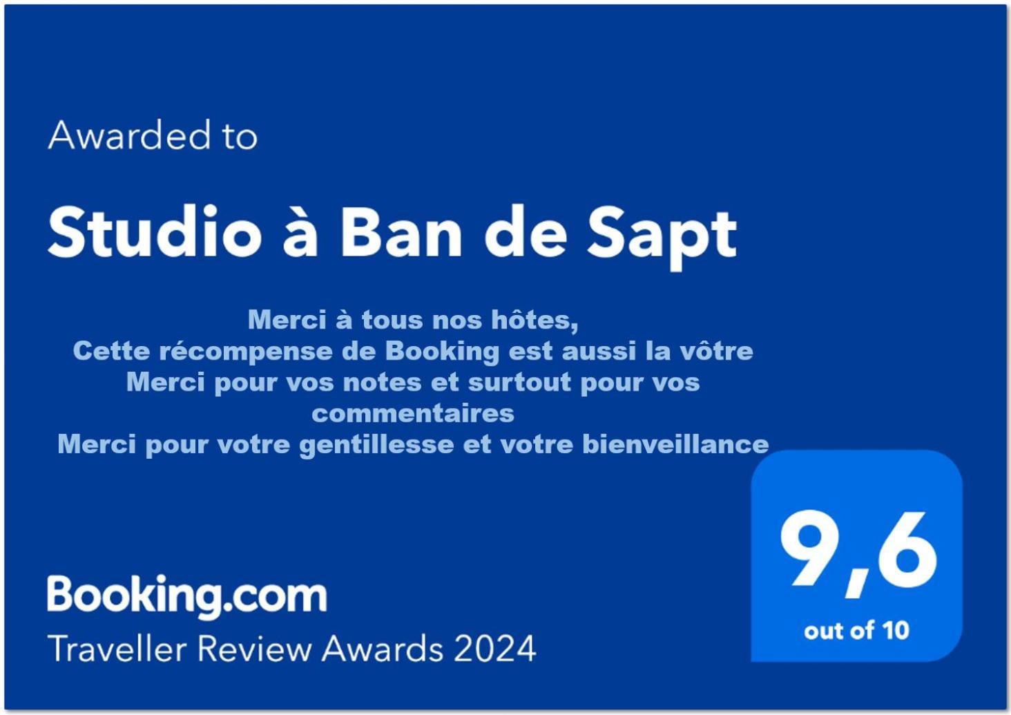 Studio A Ban De Sapt Ban-de-Sapt Exteriör bild